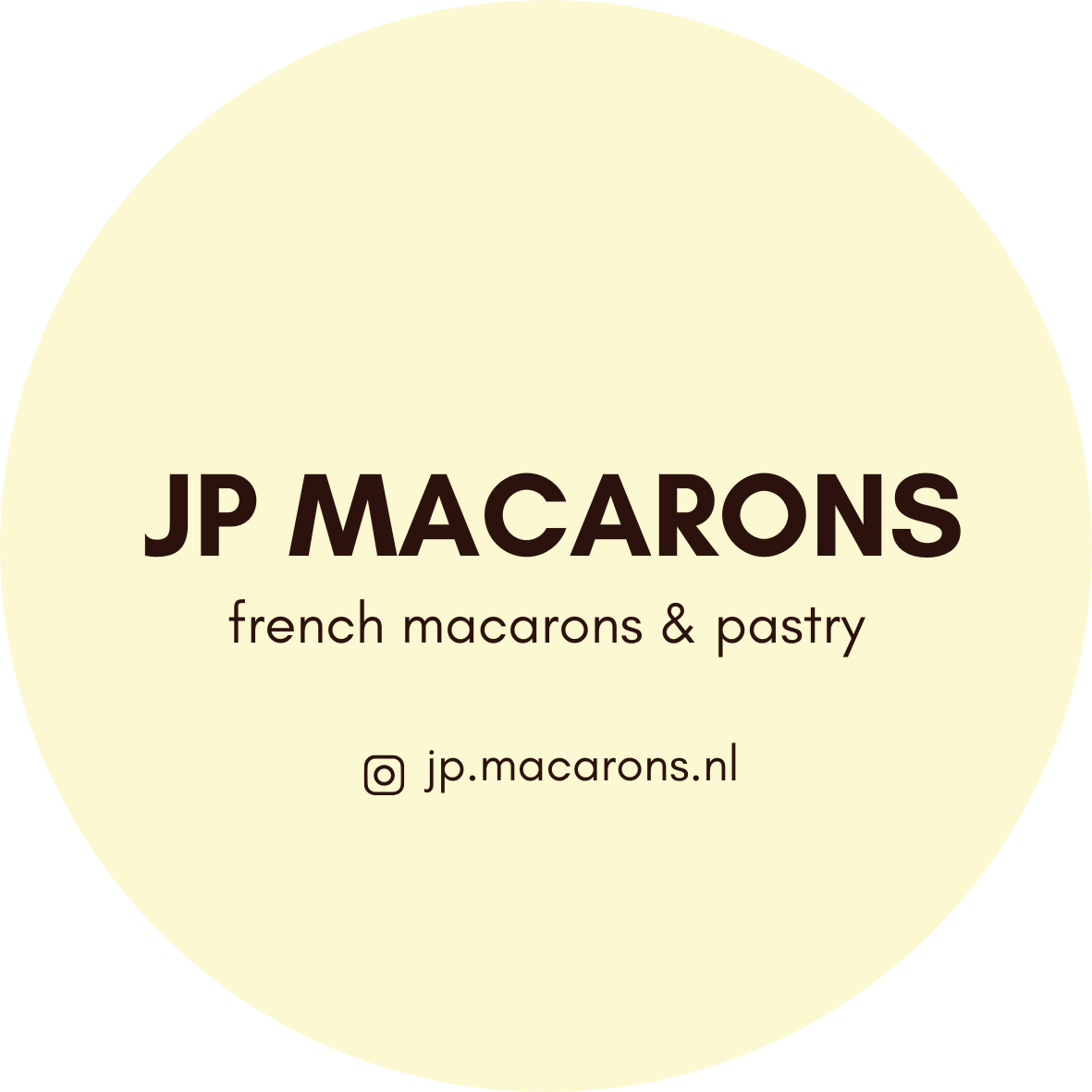 JP MACARONS logo